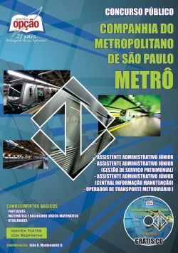 Companhia do Metropolitano / SP (METRÔ/SP)-DIVERSOS CARGOS